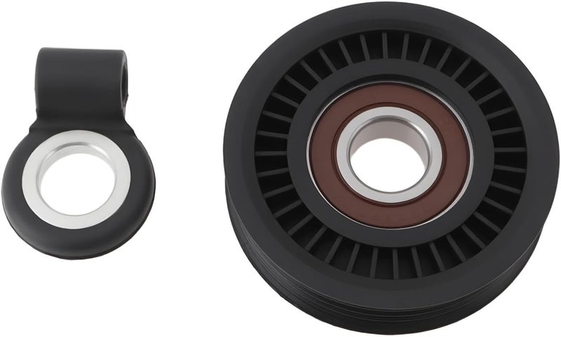 OTOTEC 1Pc Air Conditioner Belt Tensioner Pulley with Adjuster 73134AC001 73131FC000 Compatible with Subaru Impreza 1996-2007 - Image 1